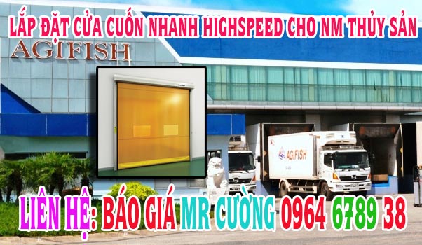 Cung cấp cửa cuốn nhanh cho thủy sản 